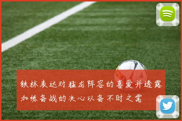 铁林表达对猛龙阵容的喜爱并透露加练备战的决心以备不时之需